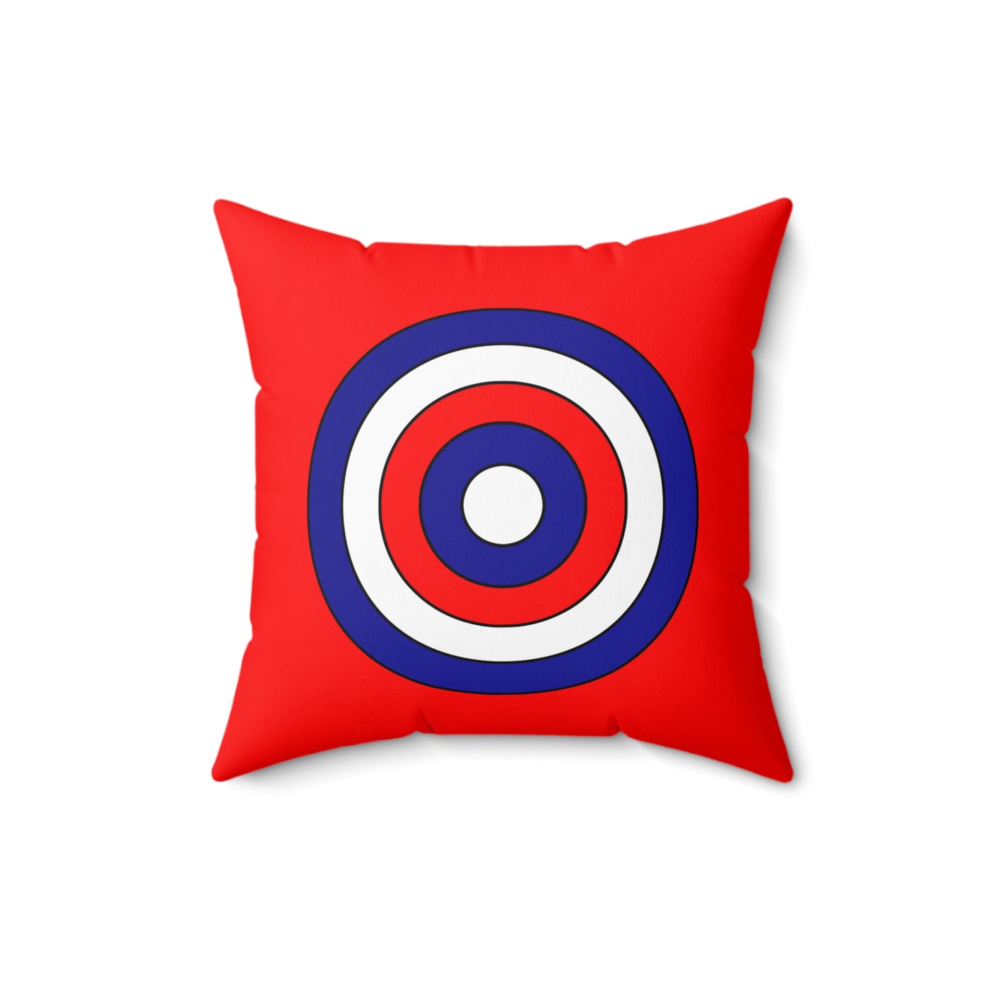 Croatia Retro Target Cushion Pillow