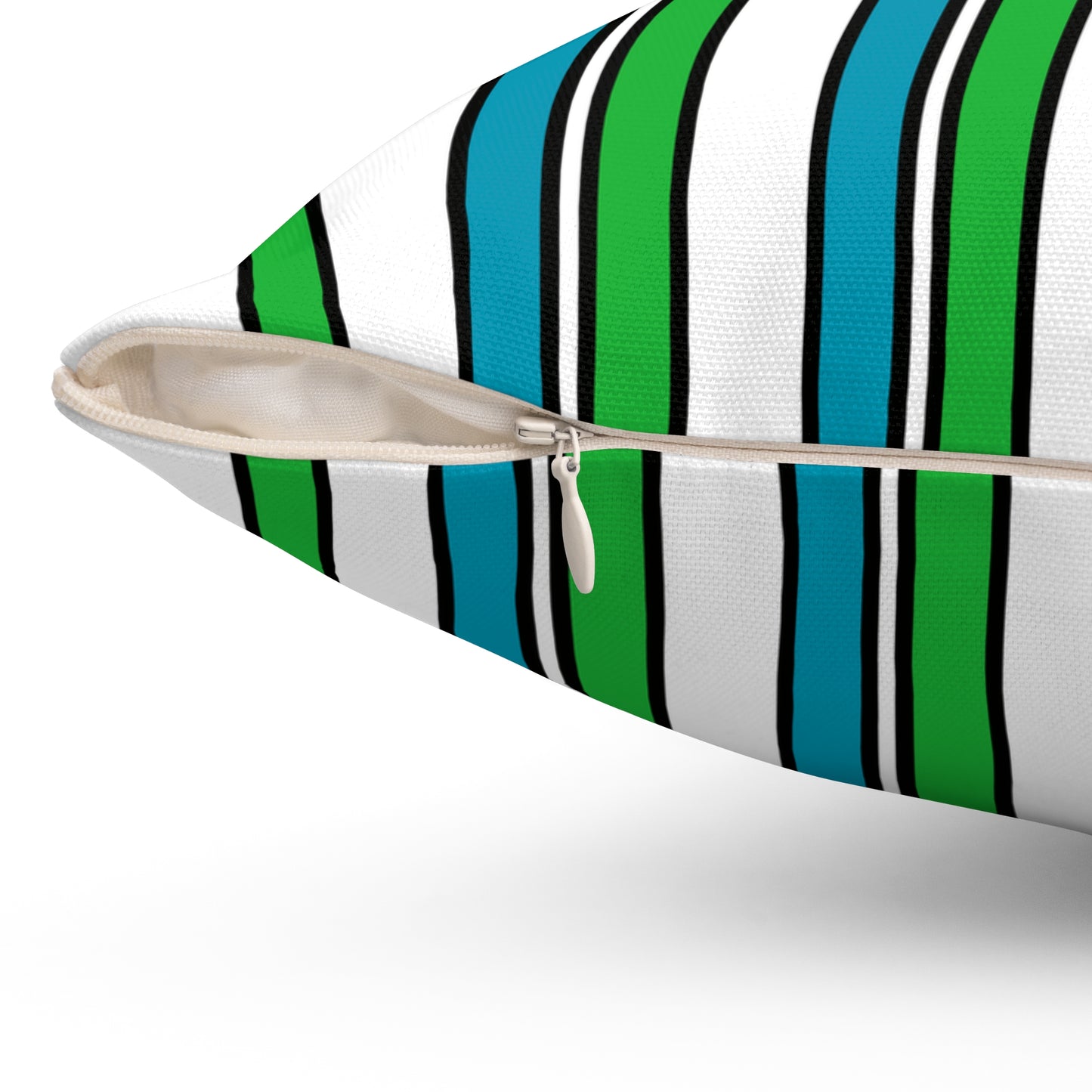 Uzbekistan Retro Stripes Cushion Pillow