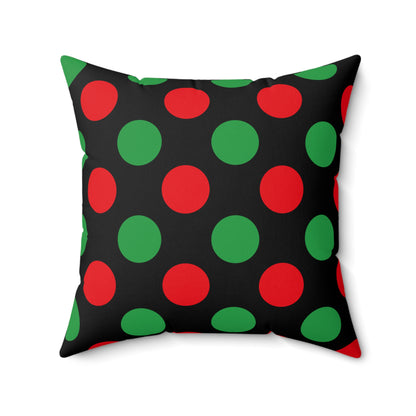 Libya Retro Polka Dots Cushion Pillow