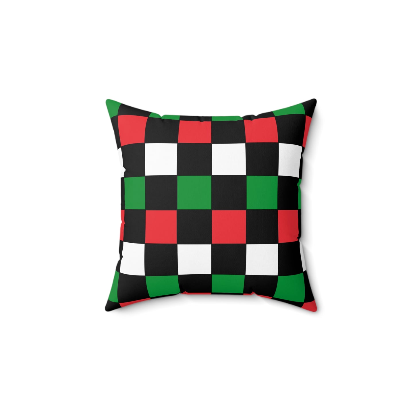 Palestine Retro Check Cushion Pillow