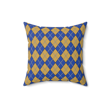 Kosovo Retro Argyle Cushion Pillow