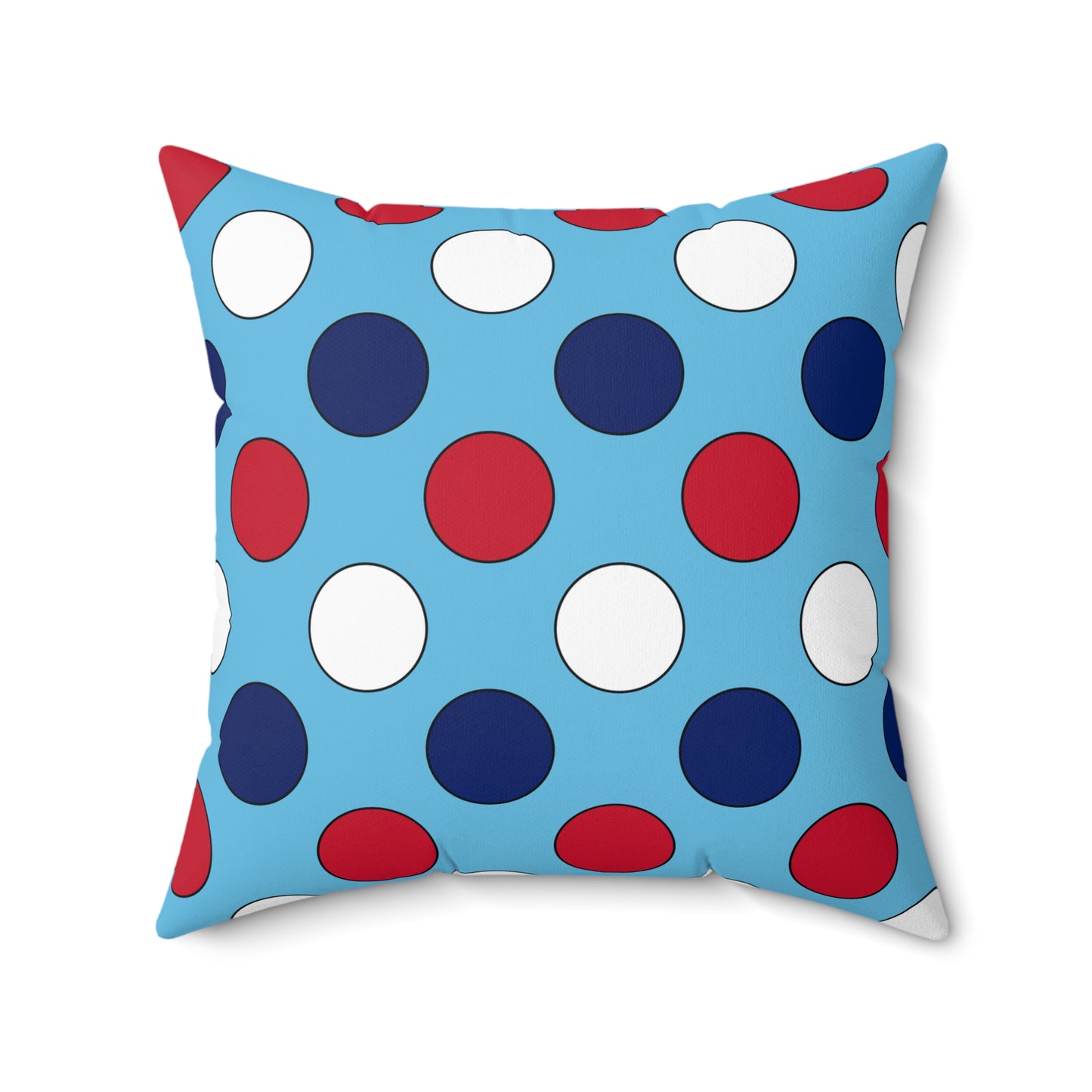 Fiji Retro Polka Dots Cushion Pillow