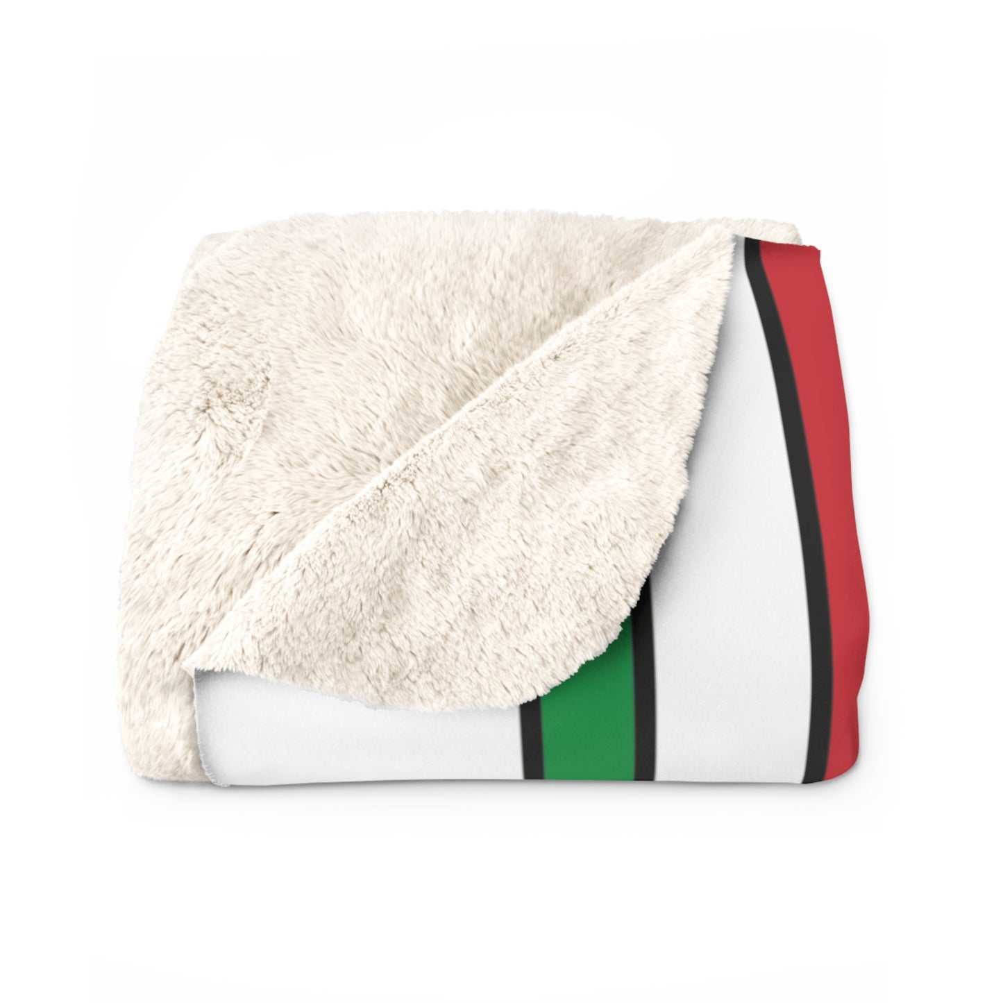 Italy Retro Stripes Blanket Throw