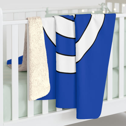 El Salvador Retro Target Blanket Throw