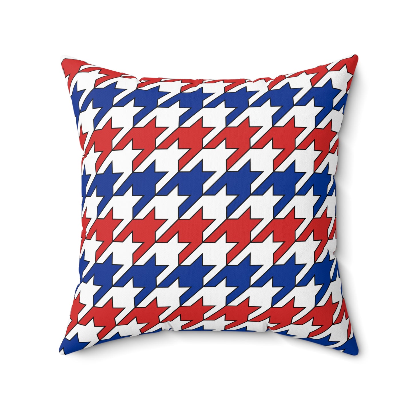 Faroe Islands Retro Houndstooth Cushion Pillow