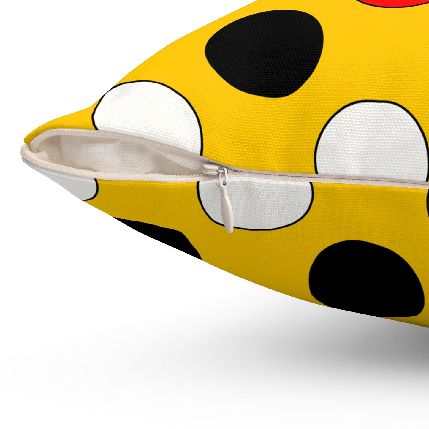 Mozambique Retro Polka Dots Cushion Pillow