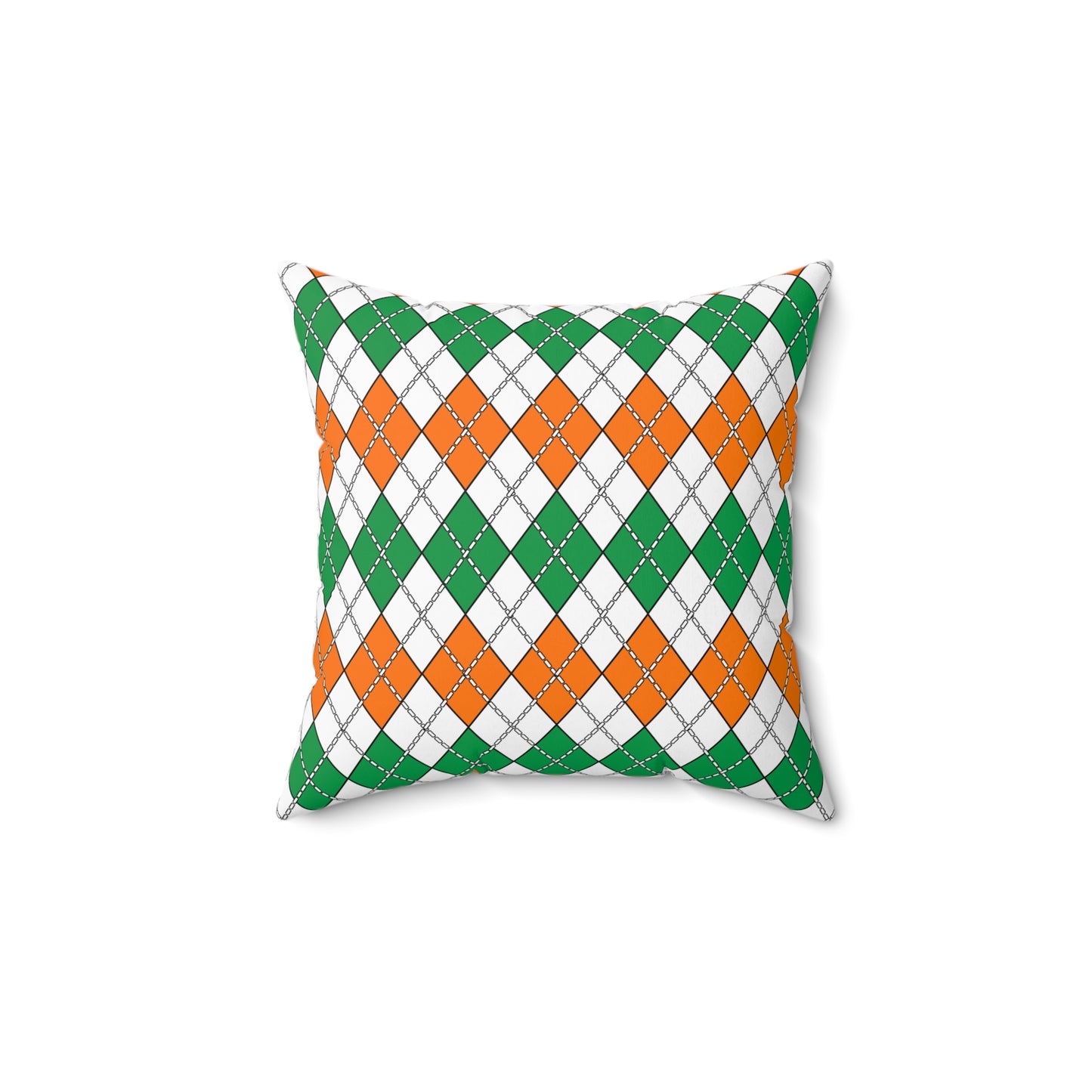 Ireland Retro Argyle Cushion Pillow
