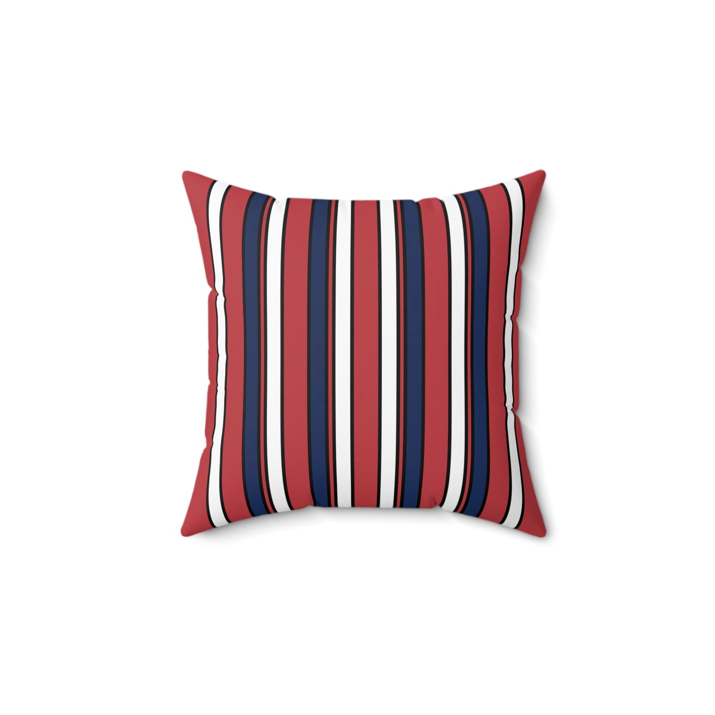 United States Minor Outlying Islands Retro Stripes Cushion Pillow