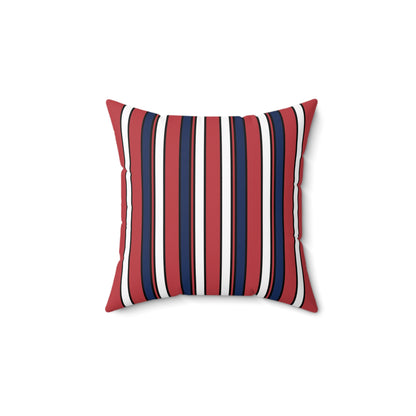 United States of America (USA) Retro Stripes Cushion Pillow
