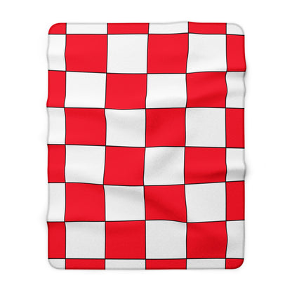 Monaco Retro Check Blanket Throw