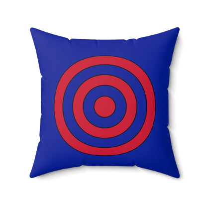 Haiti Retro Target Cushion Pillow