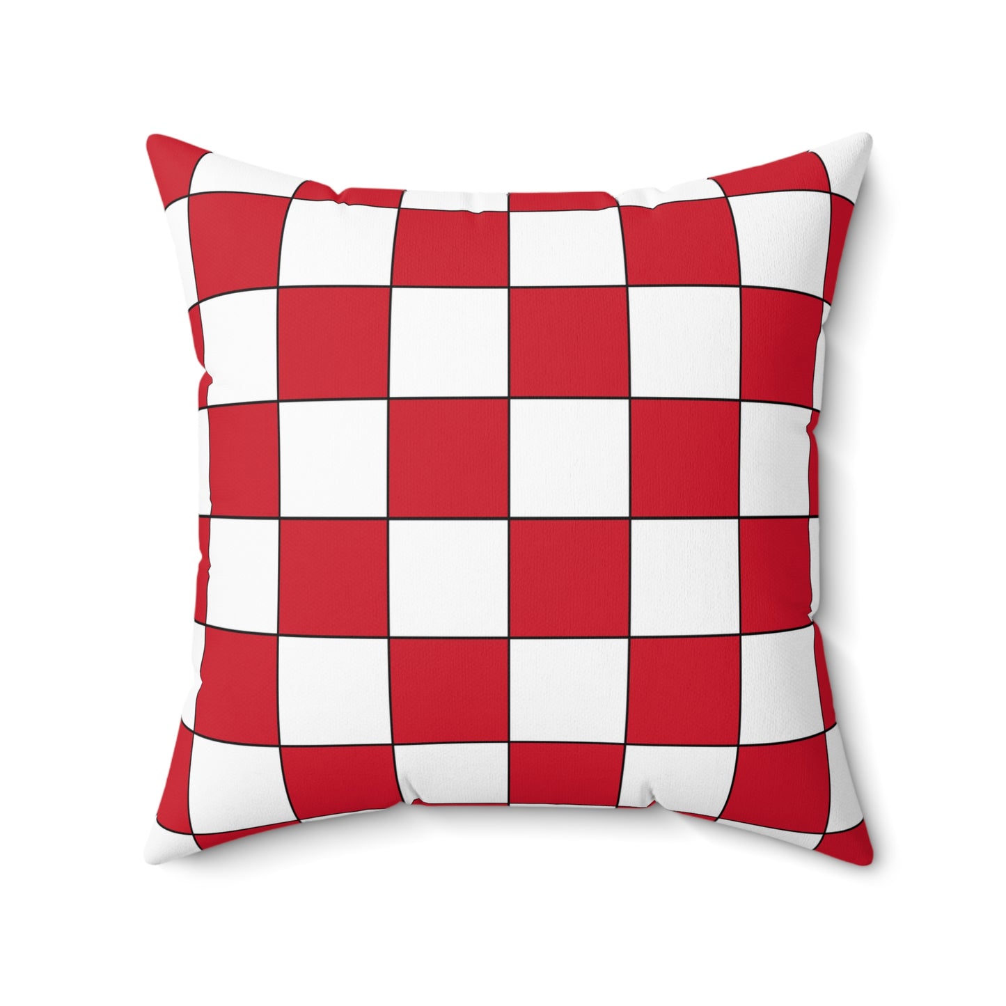 Jersey Retro Check Cushion Pillow