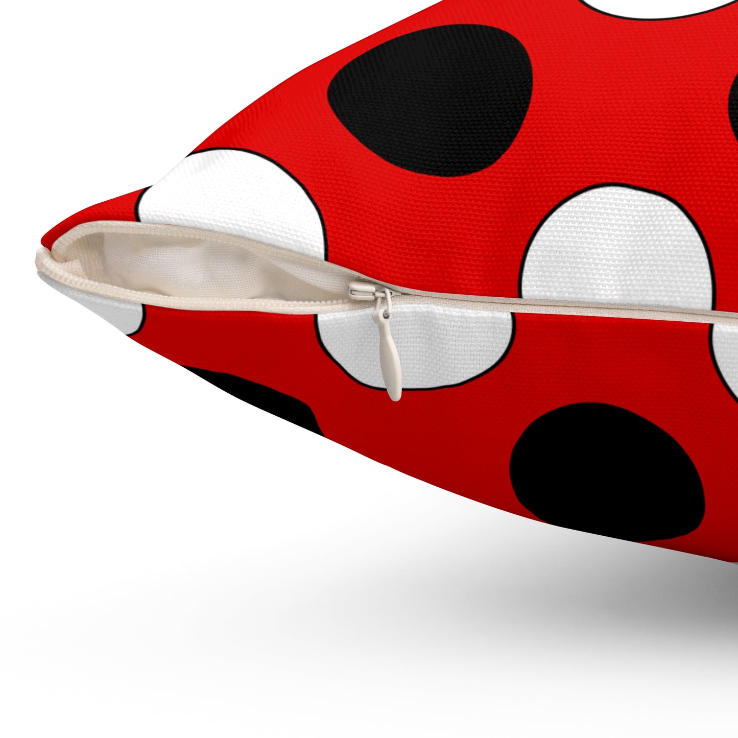 Trinidad And Tobago Retro Polka Dots Cushion Pillow