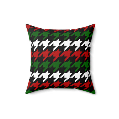 Kenya Retro Houndstooth Cushion Pillow