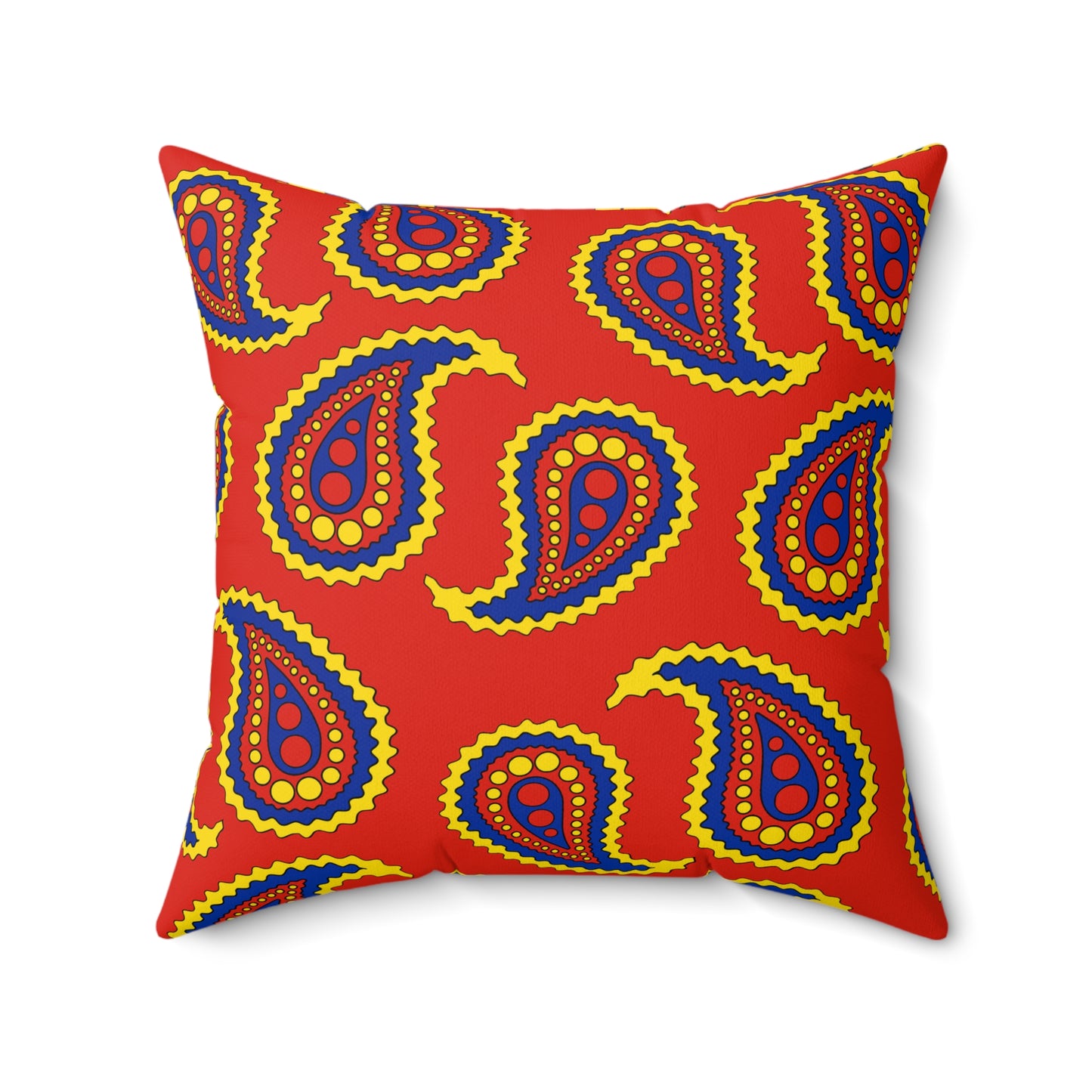 Romania Retro Paisley Cushion Pillow