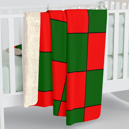Portugal Retro Check Blanket Throw
