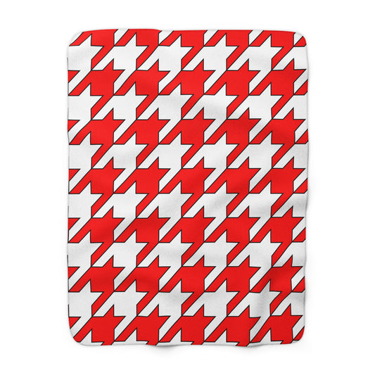 Switzerland Retro Houndstooth Blanket Throw