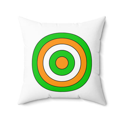 Cote Divoire Retro Target Cushion Pillow