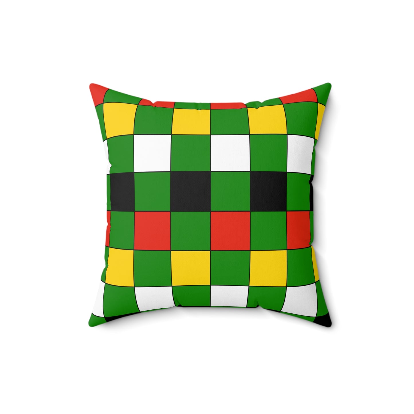 Dominica Retro Check Cushion Pillow
