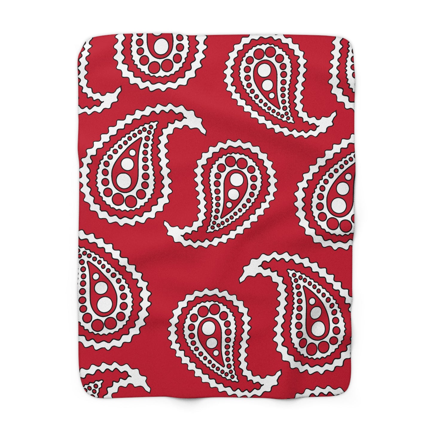 Austria Retro Paisley Blanket Throw