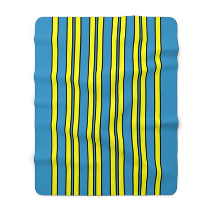 Aruba Retro Stripes Blanket Throw