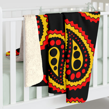 Germany Retro Paisley Blanket Throw