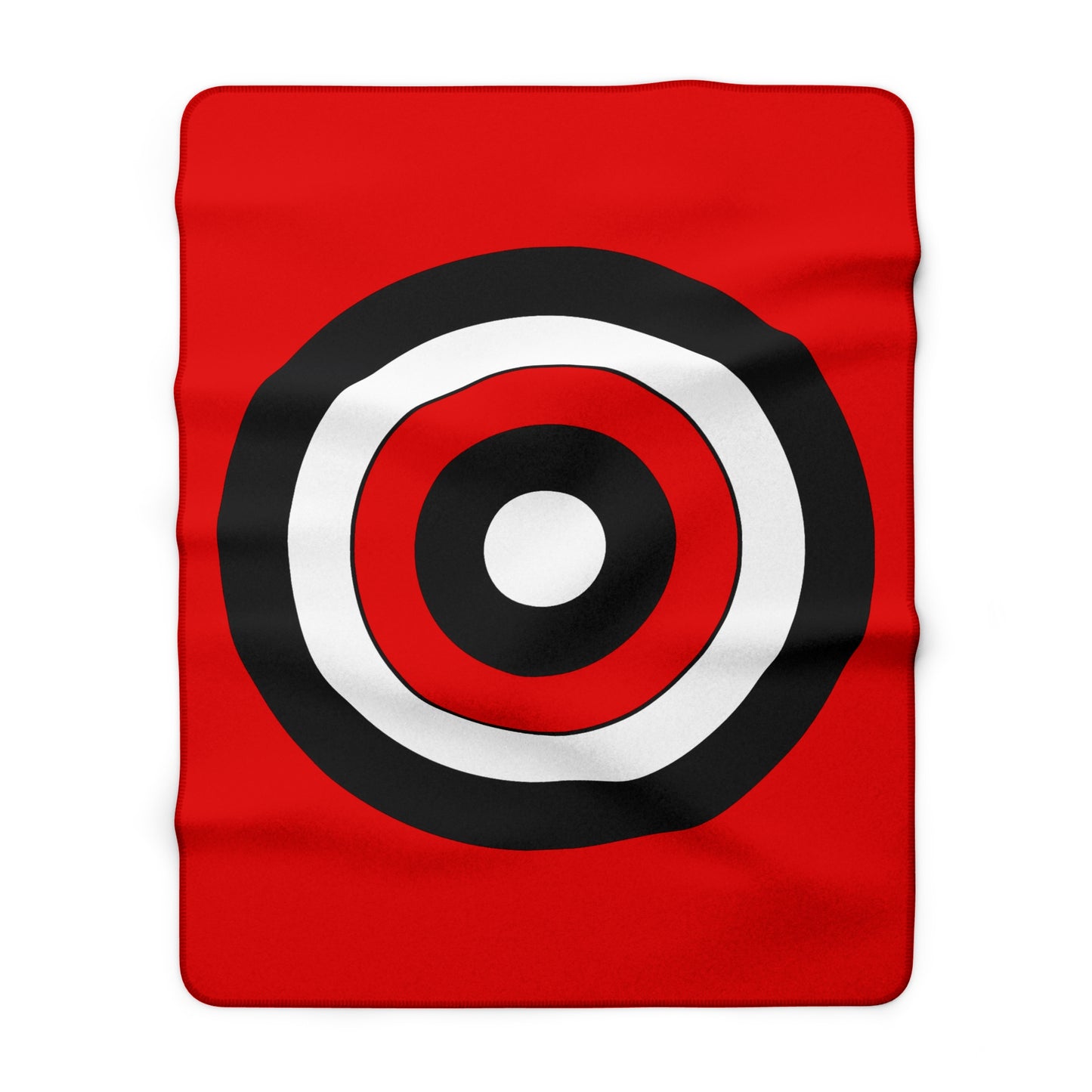 Trinidad And Tobago Retro Target Blanket Throw