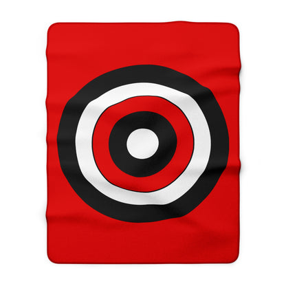 Trinidad And Tobago Retro Target Blanket Throw