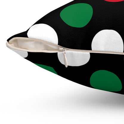 Syria Retro Polka Dots Cushion Pillow
