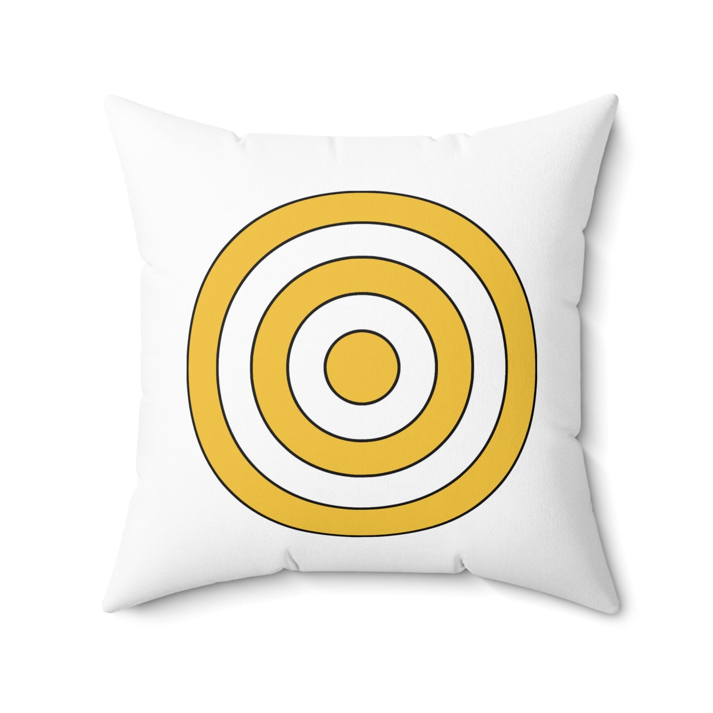United States Virgin Islands Retro Target Cushion Pillow