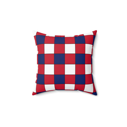 United Kingdom (UK) Retro Check Cushion Pillow