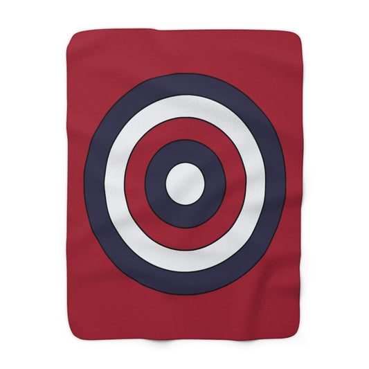 Thailand Retro Target Blanket Throw