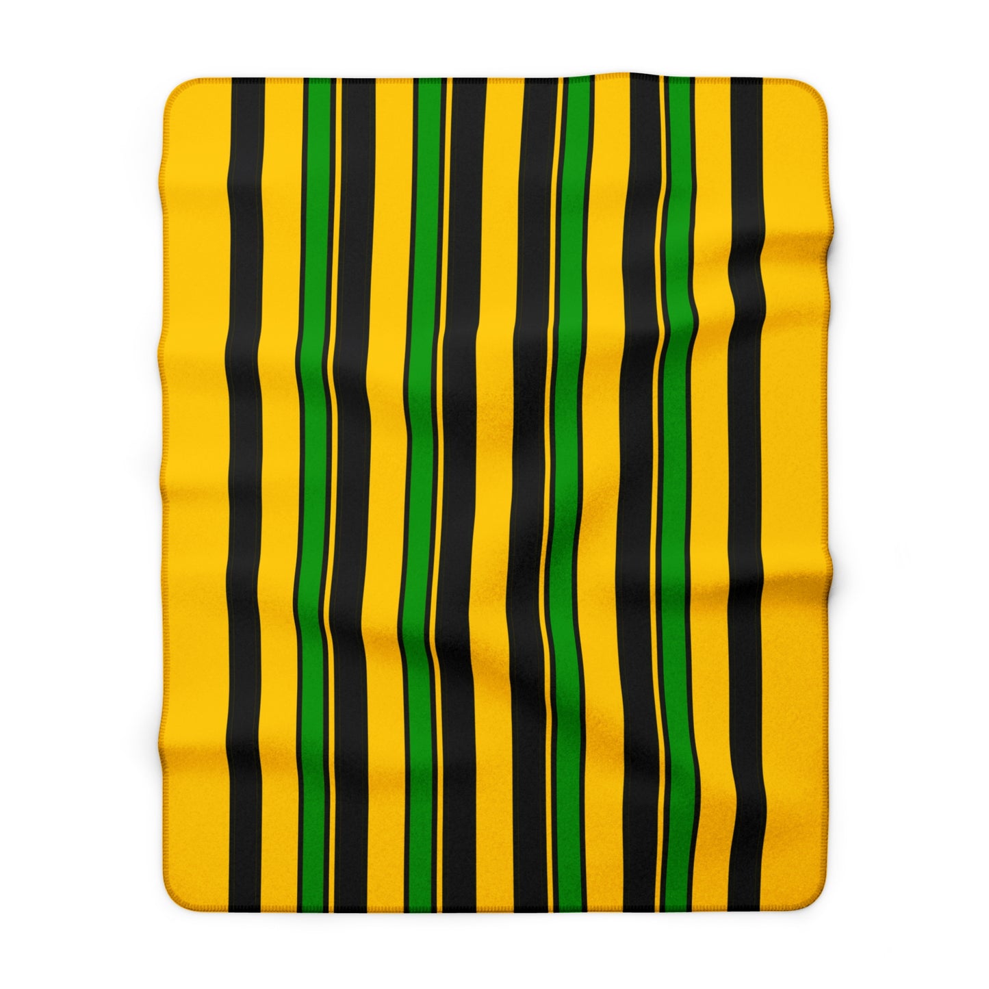 Jamaica Retro Stripes Blanket Throw