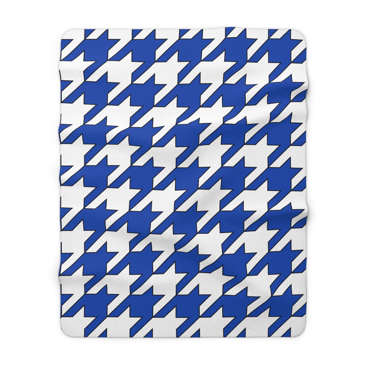 El Salvador Retro Houndstooth Blanket Throw