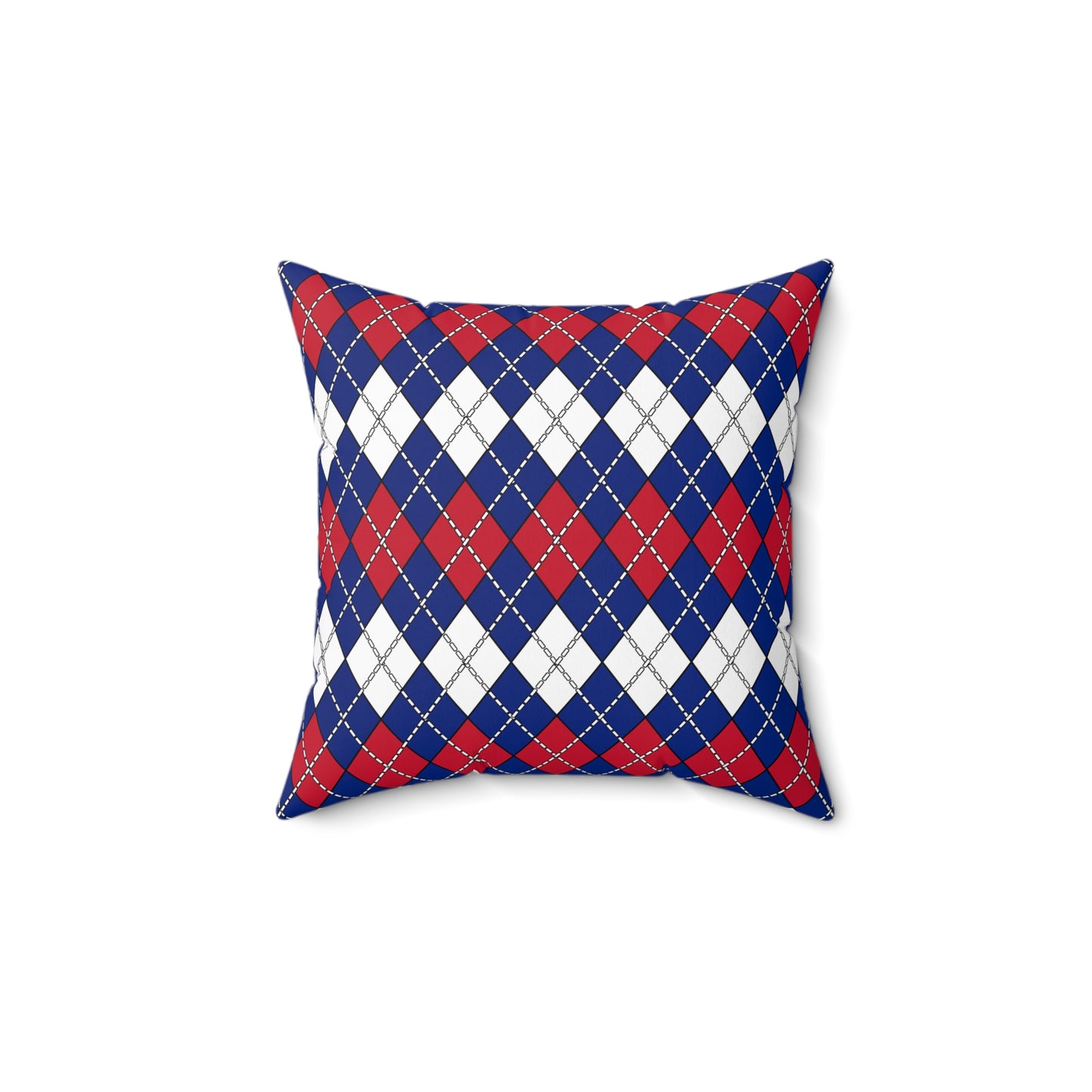 New Zealand Retro Argyle Cushion Pillow
