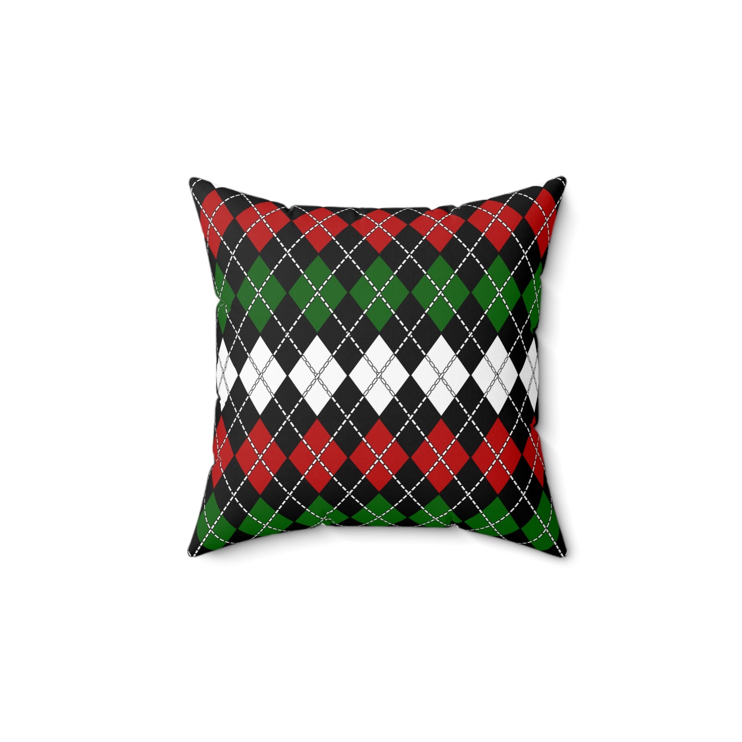 Kenya Retro Argyle Cushion Pillow
