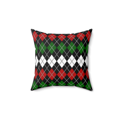 Kenya Retro Argyle Cushion Pillow