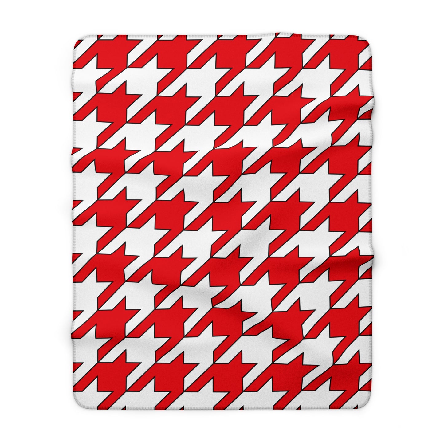 Turkiye Retro Houndstooth Blanket Throw