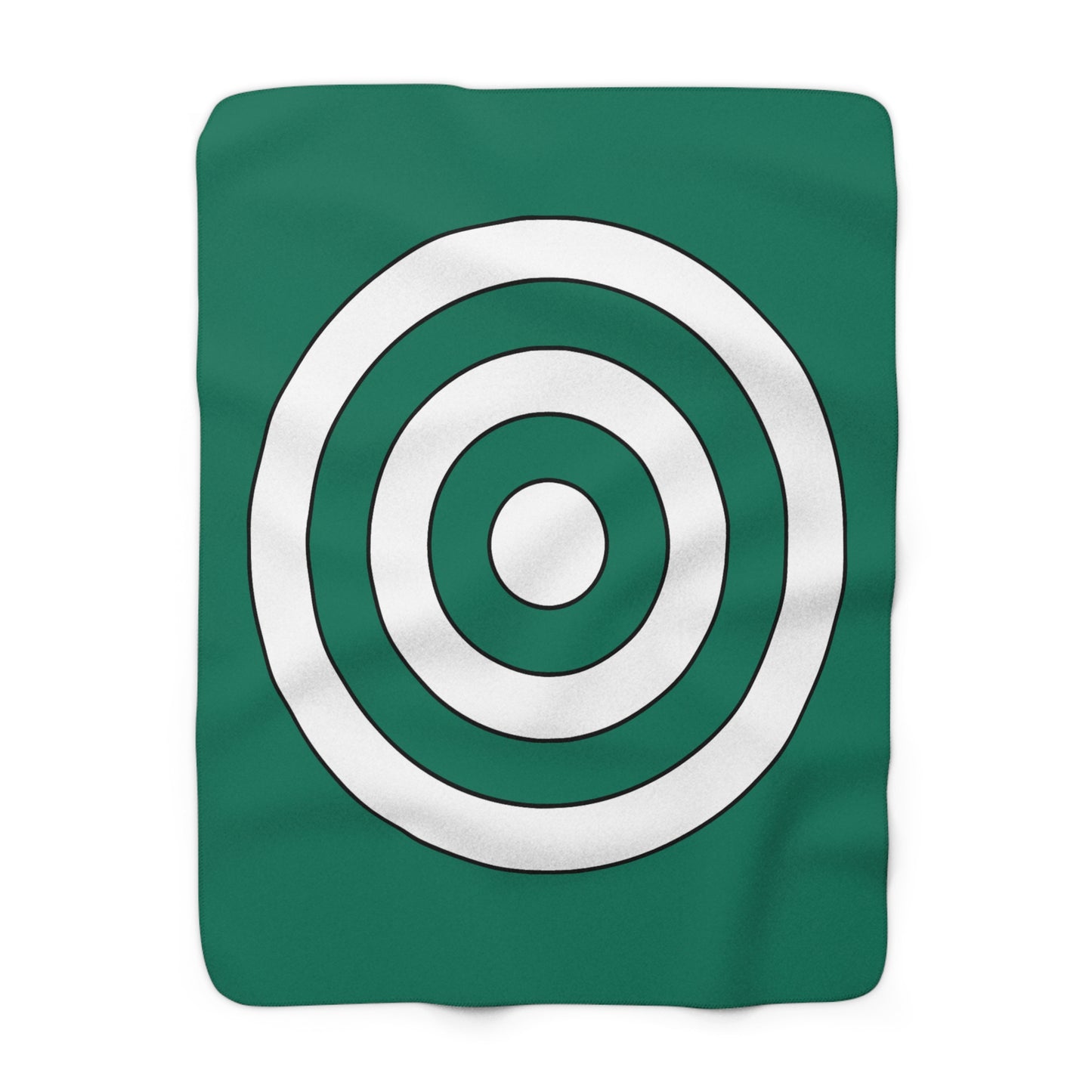 Macao Retro Target Blanket Throw