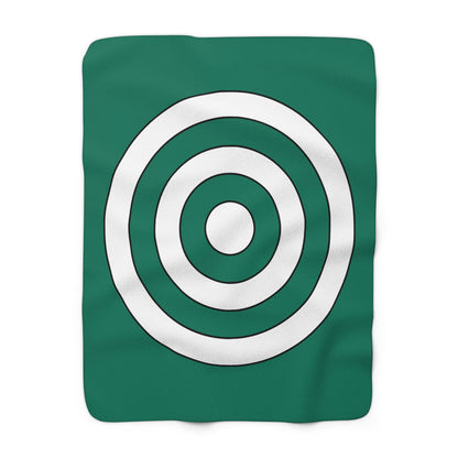 Macao Retro Target Blanket Throw