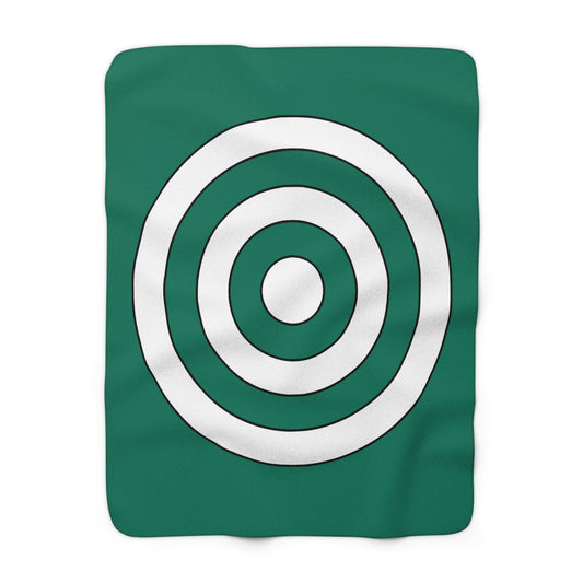 Macao Retro Target Blanket Throw