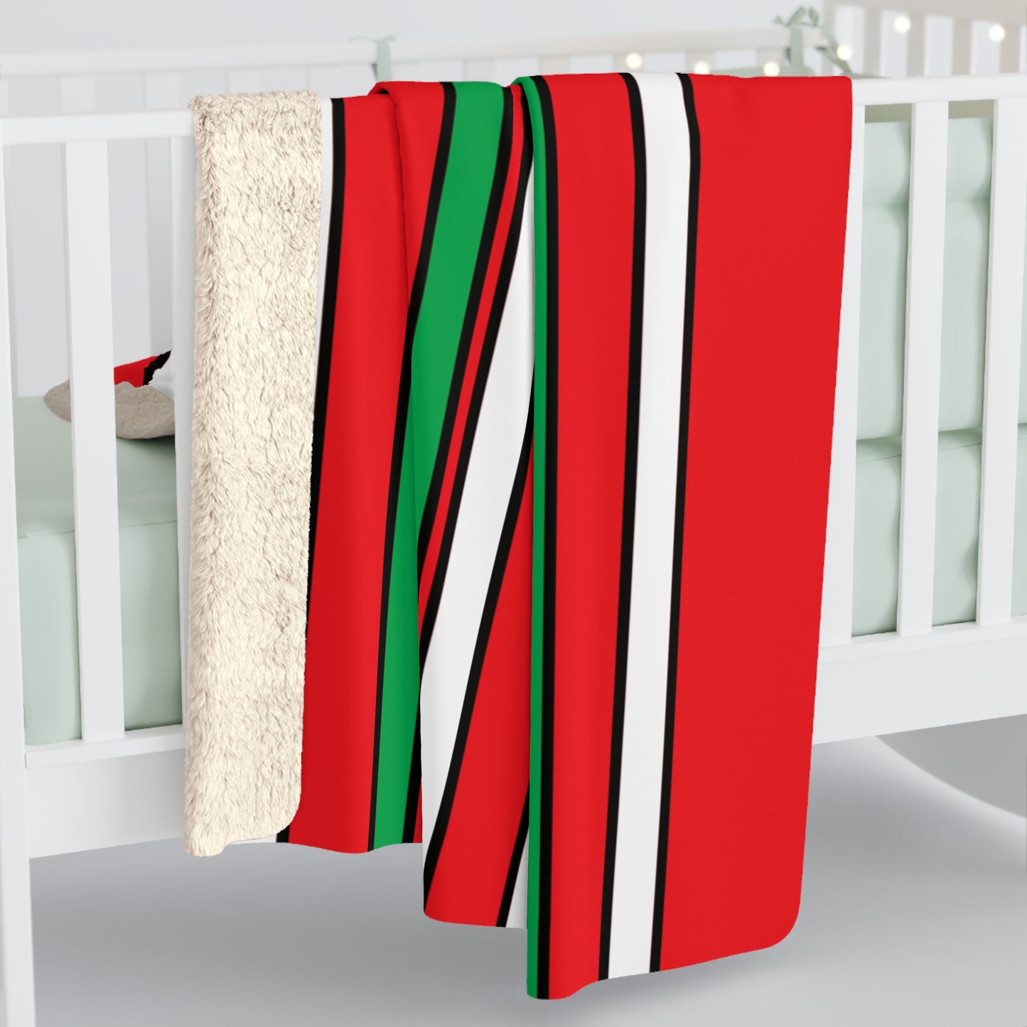 Lebanon Retro Stripes Blanket Throw