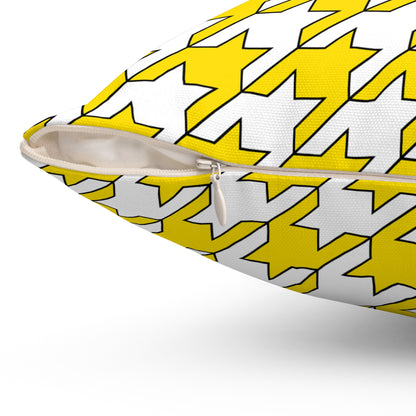 Vatican City Retro Houndstooth Cushion Pillow
