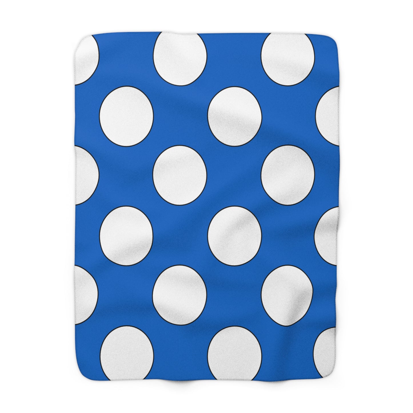 Nicaragua Retro Polka Dots Blanket Throw