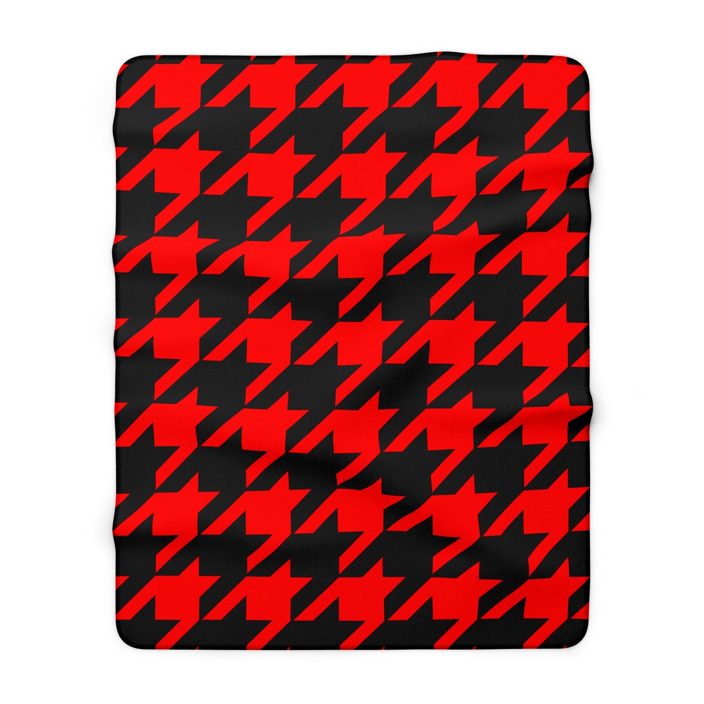 Albania Retro Houndstooth Blanket Throw