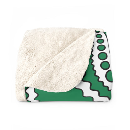 Nigeria Retro Paisley Blanket Throw