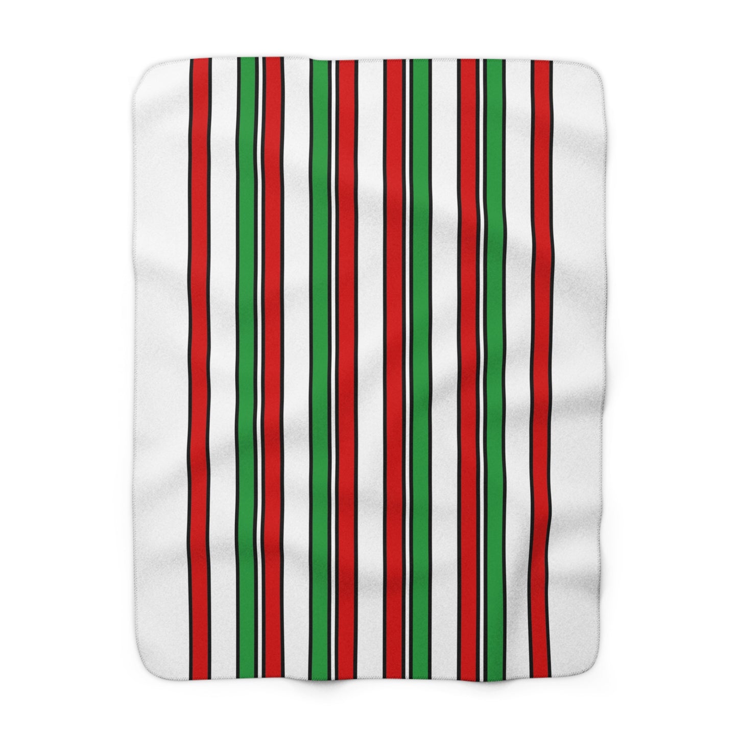 Iran Retro Stripes Blanket Throw