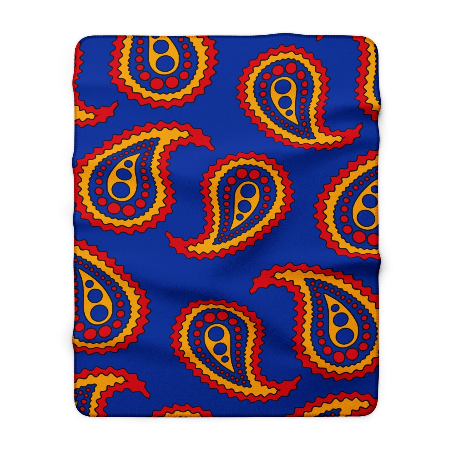 Armenia Retro Paisley Blanket Throw