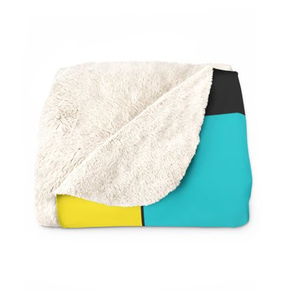 Bahamas Retro Check Blanket Throw