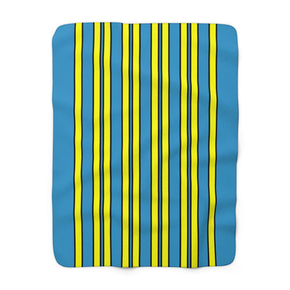 Aruba Retro Stripes Blanket Throw